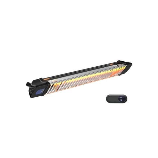 Radiateur halogène INF12 1200W 230V IP55 720 x 120 x 80mm 0.9kg Noir Frico vue 1