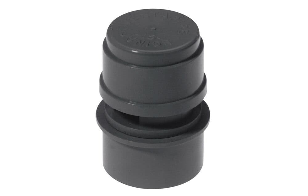 Mc Alpine Ventapipe Jr. soupape anti-vide D32mm/D40mm ABS gris vue 1