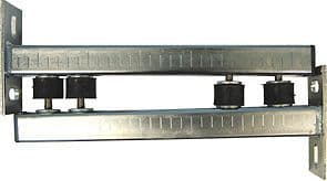 RAILKONSOLE-SET +DEMPERS 30X30X300MM WM2 vue 1