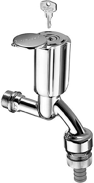 ROBINET DOUBLE SERVICE HA AVEC 2 CLES SCHELL vue 1