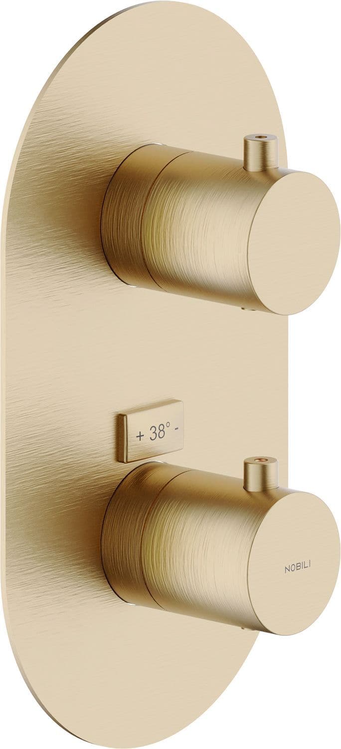 SET DE FINITION THERMOSTAT/INVERSEUR LIVE/VELIS NOBILI MIELE BROSSÉ vue 1
