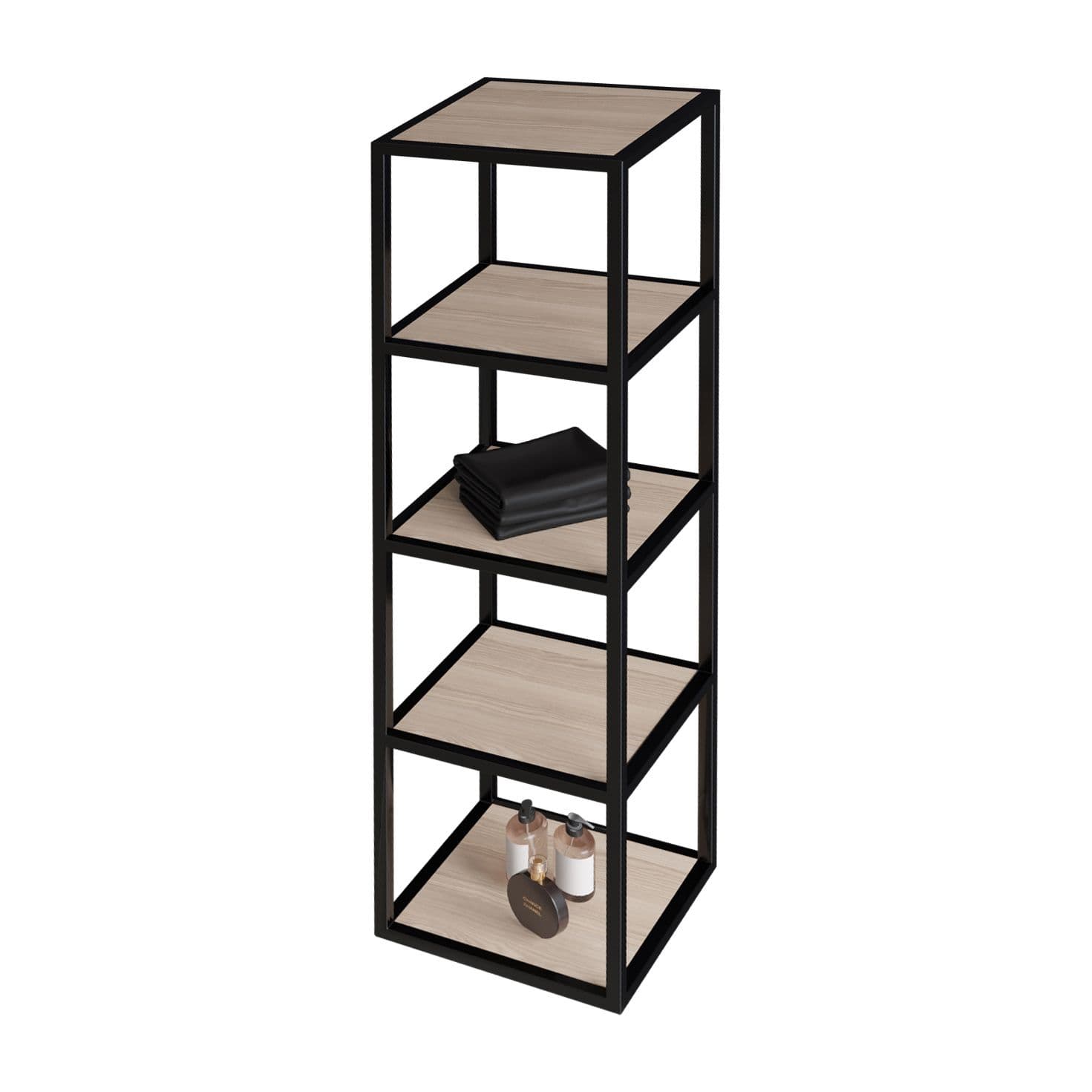 ALONI SHARP MEUBLE COLONNE (30X35X135CM) - NOISETTE vue 1