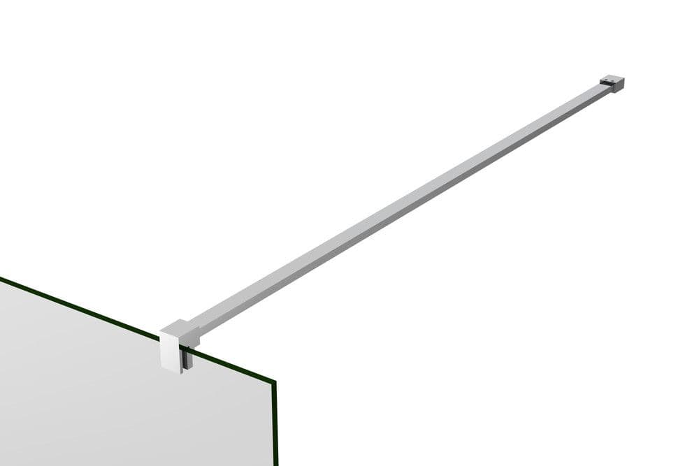 Van Marcke Walk-In/Decor barre stabilisatrice rectangulaire 1200mm argent poli vue 1