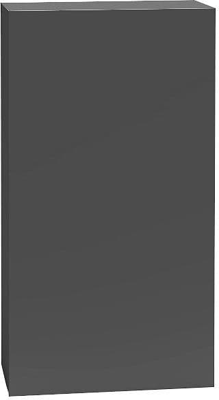 MEUBLE COFFEE 1 PORTE DROITE 40 GRAPHITE DOUX MAT vue 1