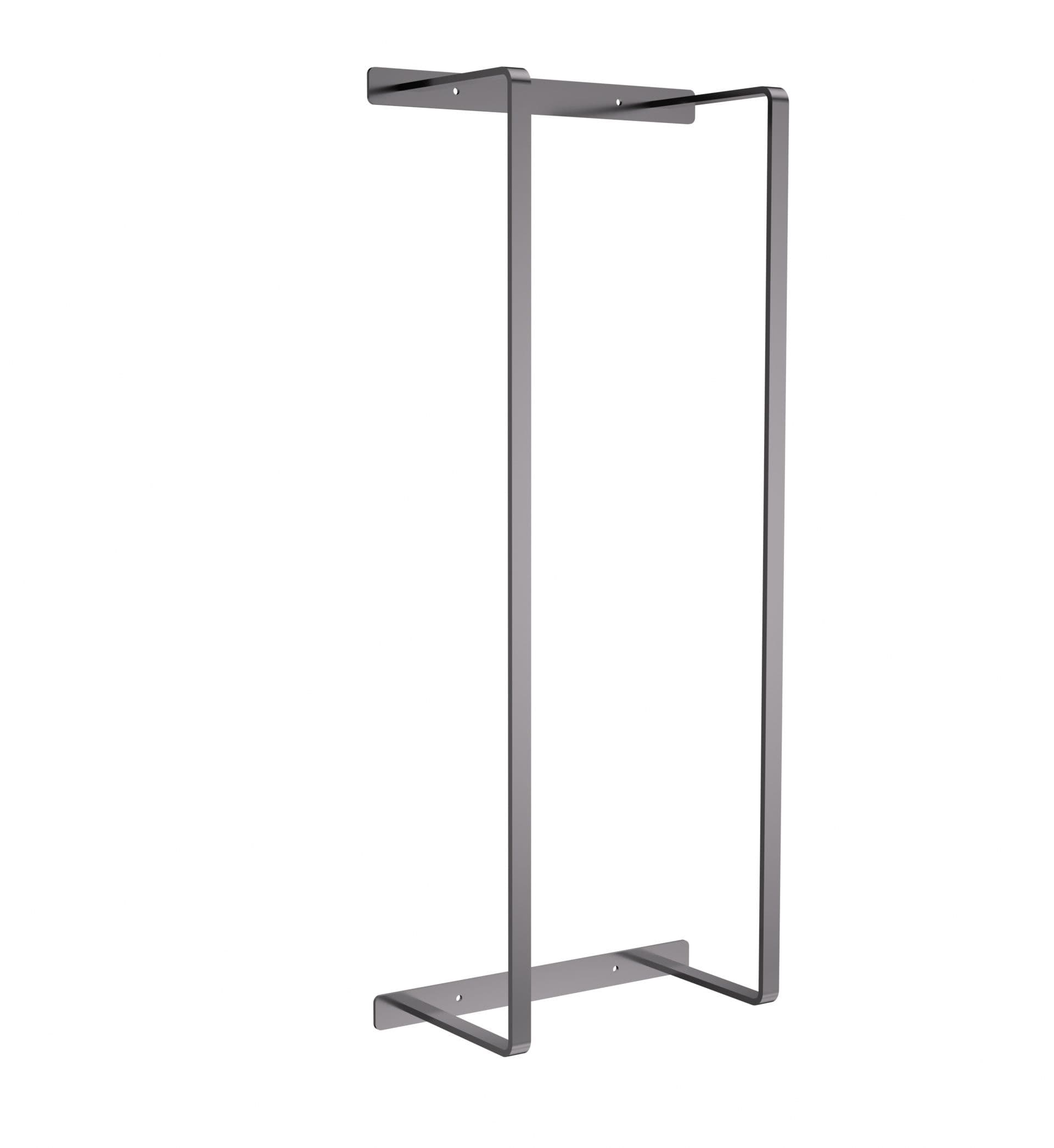 PORTE-SERVIETTES - VERTICALE - 67X28X14 CM - GUNMETAL vue 1