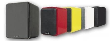 AS150, genius, haut-parleur lounge design 2 voies, 110W, Noir lacqué ( vue 1