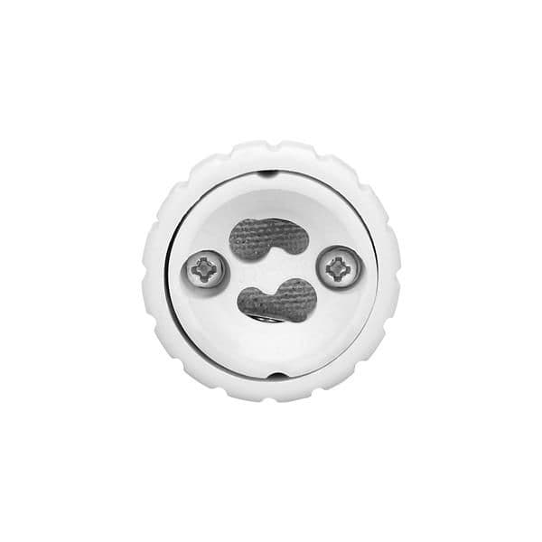 Adaptateur E14 mâle vers Gu10 femelle vue 1