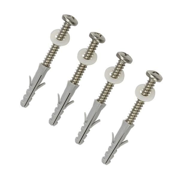 Kit de fixation Inox, filetage M5, chevilles et rondelles inclus vue 1