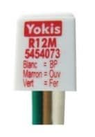 R12M - interface pour boutons - poussoirs doubles (boîte de 5) vue 1
