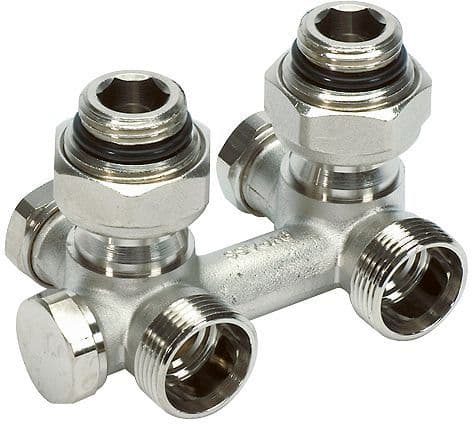 BLOC H MONOTUBE/BITUBE BEGETUBE EQUERRE 1/2"-M24 vue 1