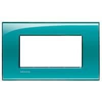 LivingLight - plaque rectangulaire 4 modules Vert vue 1