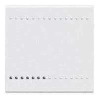 LivingLight - touche basculante haute luminosité 2 modules Blanc vue 1