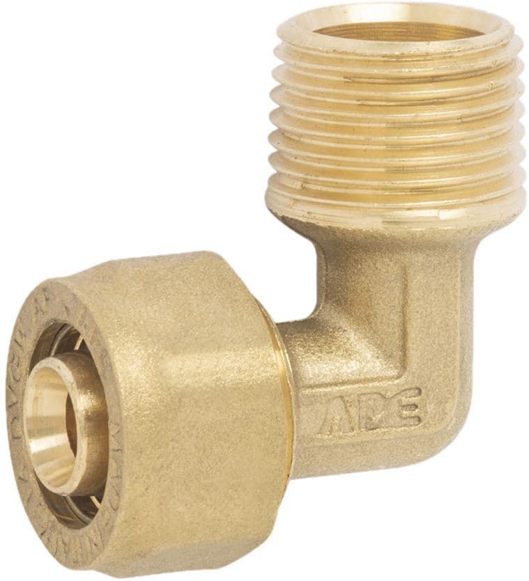COUDE A SERRER ALUPEX 26MM-4/4"M vue 1