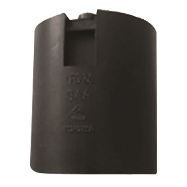 Soquet backelite chantier E27 Noir lisse sans vis - connexion rapide vue 1