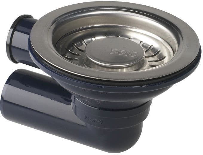 CREPINE +TROP-PLEIN FRANKE 3"1/2 RACCORDEMENT HORIZONTAL VIEUX vue 1