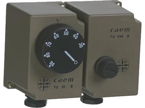 Thermostat double à canne 30 - 90°C + 95°C 1CO + 1NC 15A R1 / 2 vue 1