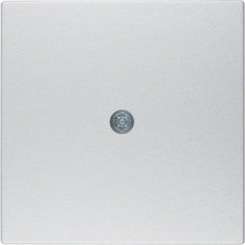 Enjoliveur pour sortie de câble Berker S.1 / B.3 / B.7 Alu, mat vue 1