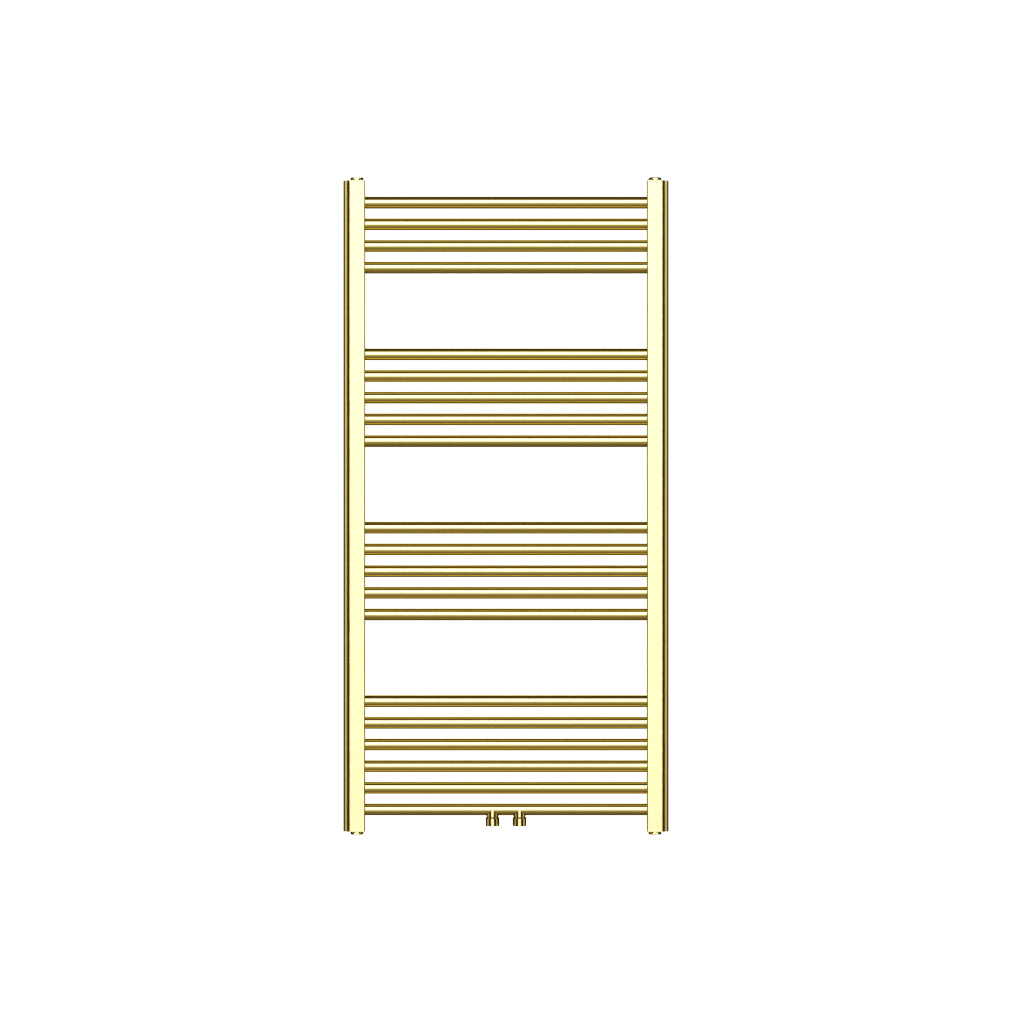 BELRAD SÈCHE-SERVIETTES - RACCORDEMENT GAUCHE-DROITE/CENTRAL - 414 WATT - 1200X600CM - OR BROSSÉ vue 1