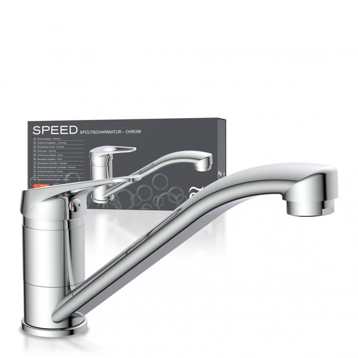NI182SCR SPEED Mitigeur évier, chromé vue 1