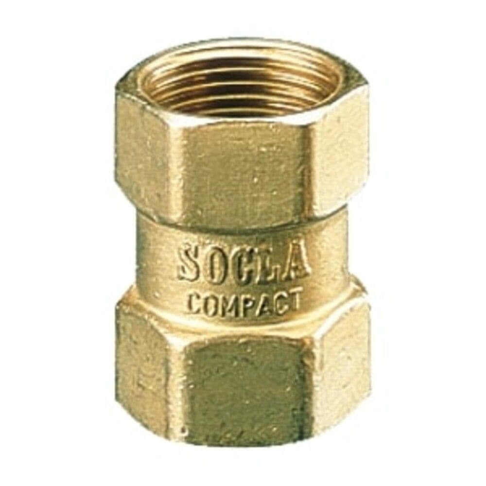 Watts Industries - clapet anti-retour 601 - PFA 10 bar - DN20 - FF - 3/4" - laiton vue 1