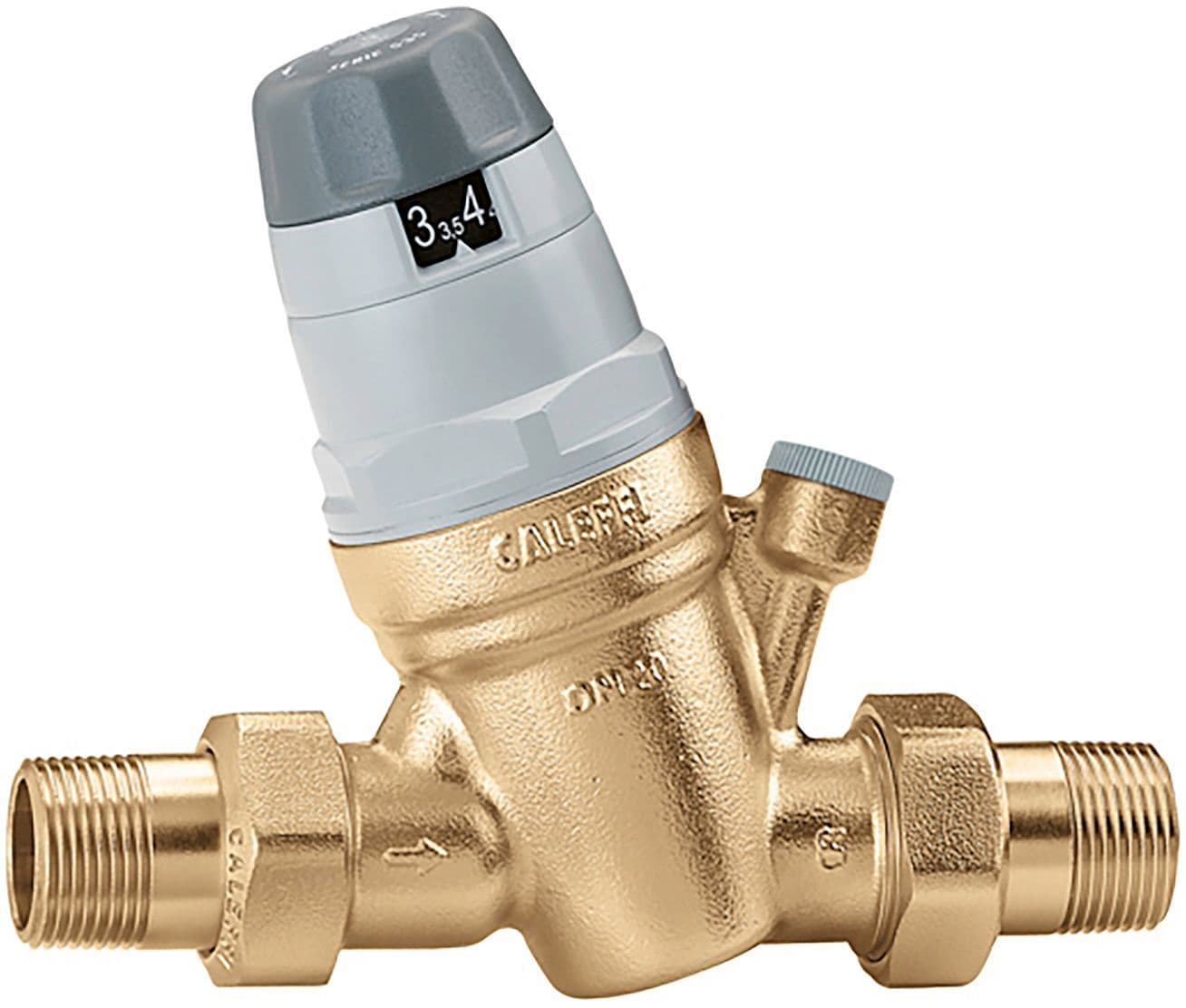 CALEFFI BOX 3*DRUKVERMINDERAAR MANOMETERAANSLUITING 25 BAR 3/4 vue 1