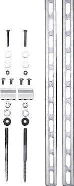 PROFILE DE VENT/NEIGE VERTICALE FKA17-2 POUR PANNEAU VERTICALE FK2S JUNKERS TOLE ONDULEE vue 1
