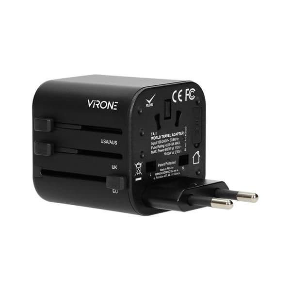 Adaptateur de voyage polyvalent Goworld compatible avec plus de 200 pays, 100 - 240V, 8A vue 1