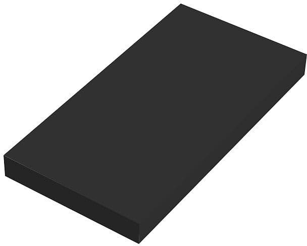 TABLETTE MURALE COFFEE 150X300X19MM JUSQU'A 7KG GRAPHITE DOUX MAT vue 1