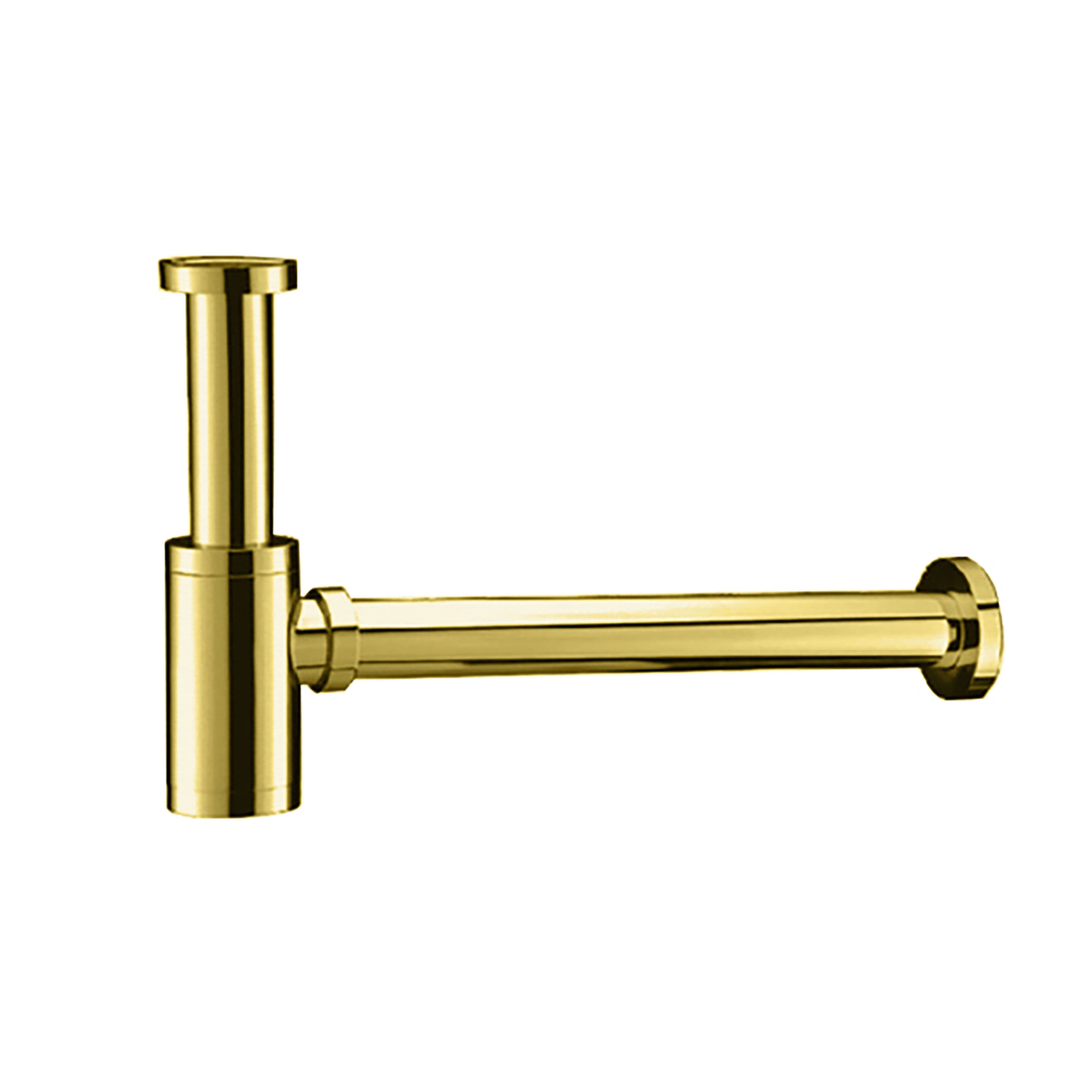 UNIFORMA SIPHON POUR LAVABO ET LAVE MAINS – OR BROSSÉ (PVD) vue 1