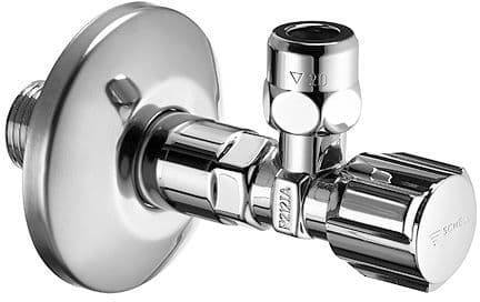 ROBINET D'ARRET COMFORT SCHELL LONG 1/2" CHROME vue 1