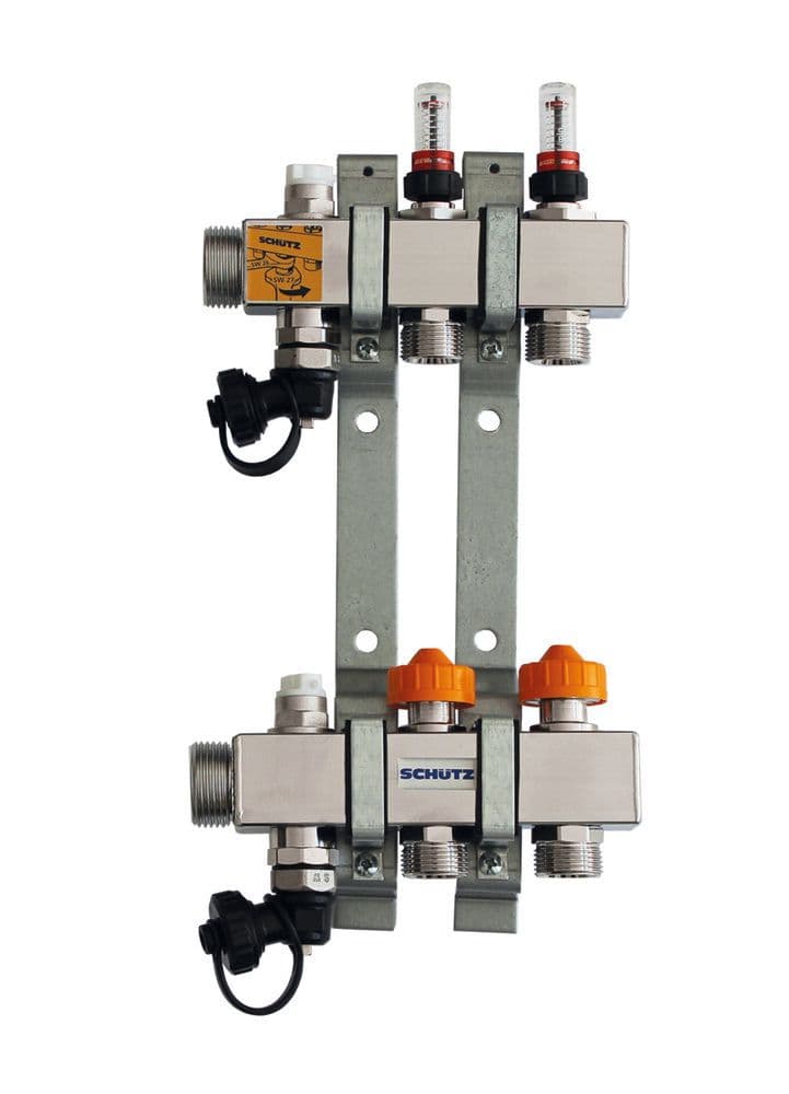 Schütz Dynomatic Collecteur pour 2 circuits avec réglage du débit automatique vue 1