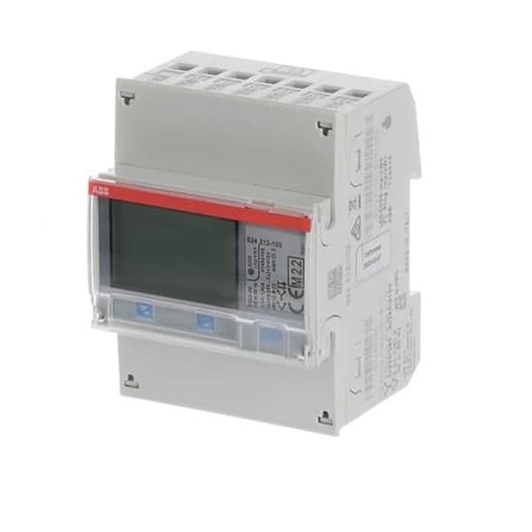 Compteur d'énergie, série B, 3 x 230 / 400Vac, 6A, pulse, B (cl 1), Bronze vue 1