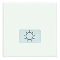 Axolute touche symbole 2 modules Blanc vue 1