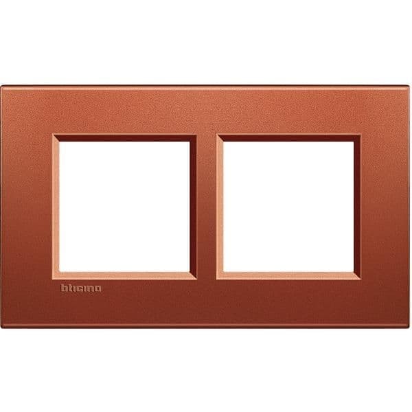 LivingLight - plaque rectangulaire 2 x 2 modules 57mm Brique vue 1