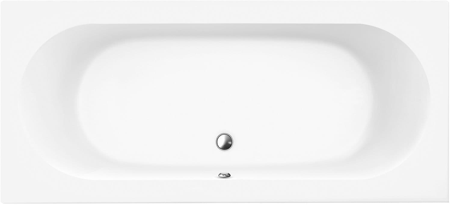 BAIN ACRYL CASSANDRA DUO V&B 180-80CM BLANC vue 1