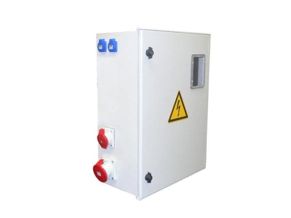 Coffret 25D60 polyester 63A 3 x 230V 3 x 400V + N vue 1