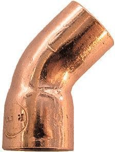 CUIVRE A SOUDER COUDE 45°MF 28MM vue 1