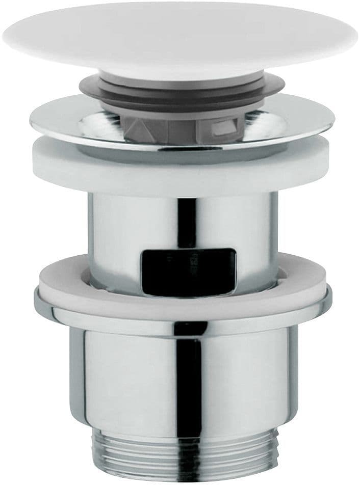 CLIC CREPINE DESIGN NOBILI 5/4" RONDE AVEC TROP-PLEIN CORIAN vue 1