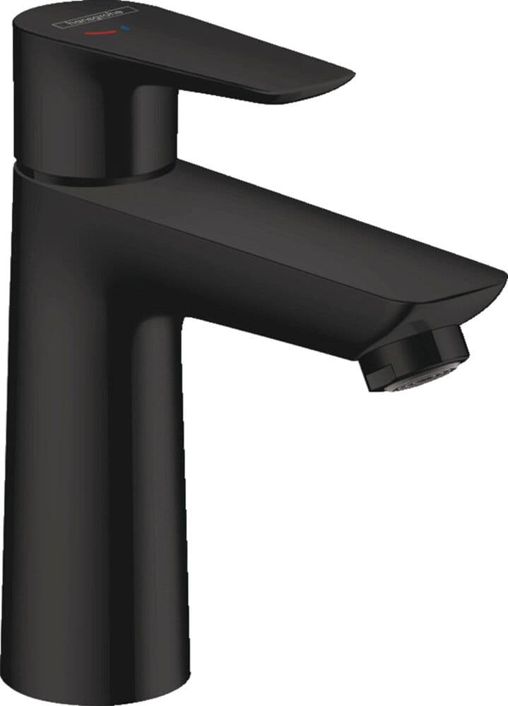 Hansgrohe Talis E mitigeur de lavabo 110 CoolStart noir mat vue 1