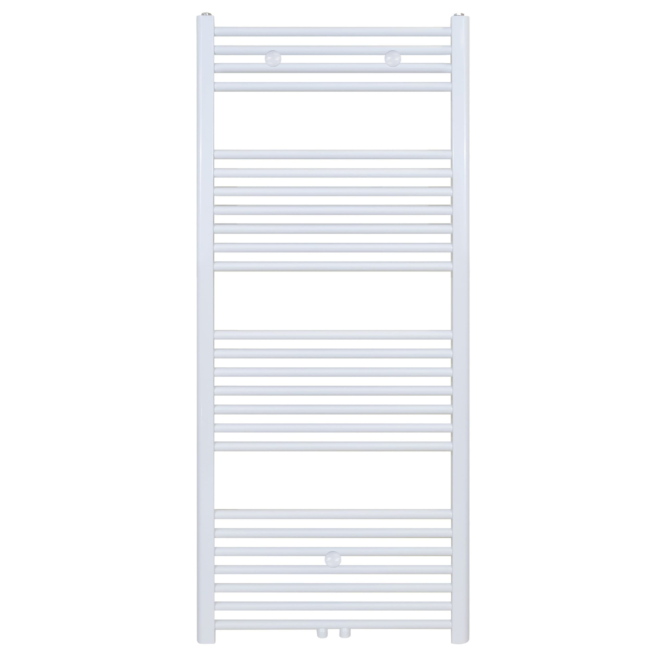 BELRAD SÈCHE-SERVIETTES - RACCORDEMENT GAUCHE-DROITE/CENTRAL - 655 WATT - 1400X500CM - BLANC BRILLANT vue 1