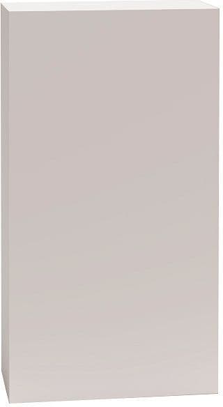 MEUBLE COFFEE 1 PORTE GAUCHE 40 GRIS BASALTE MAT vue 1