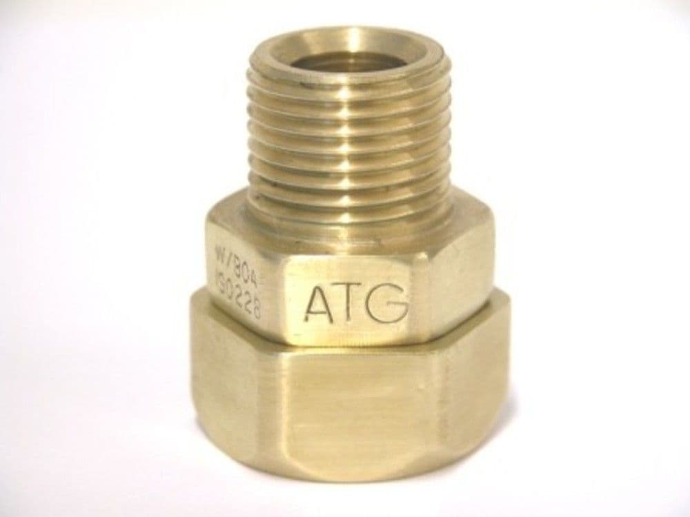 Boagaz PLT raccord laiton chromé D 20 x 4/4" M vue 1