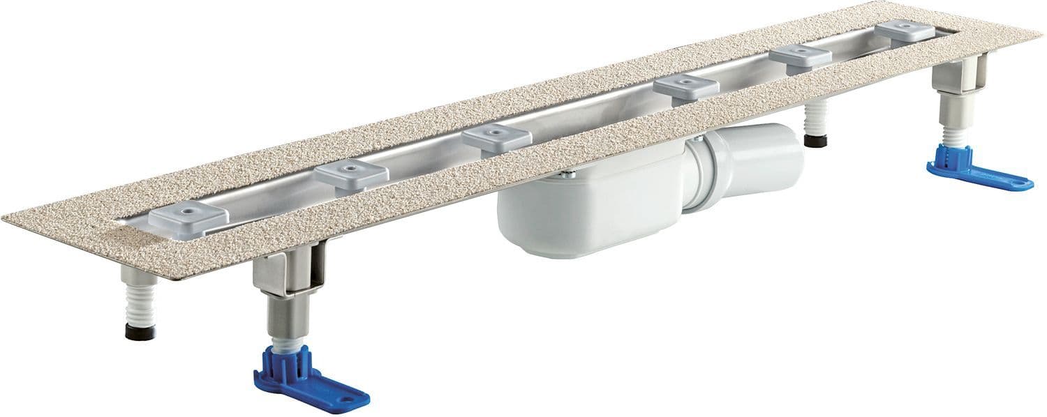 CANIV.+CORPS CERALINE PLAN NEW 90CM INOX vue 1