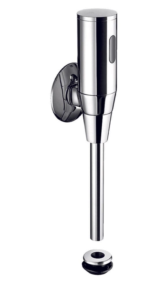 Schell Schelltronic chasse d'urinoir infrarouge en surface 4 piles 6V chrome vue 1