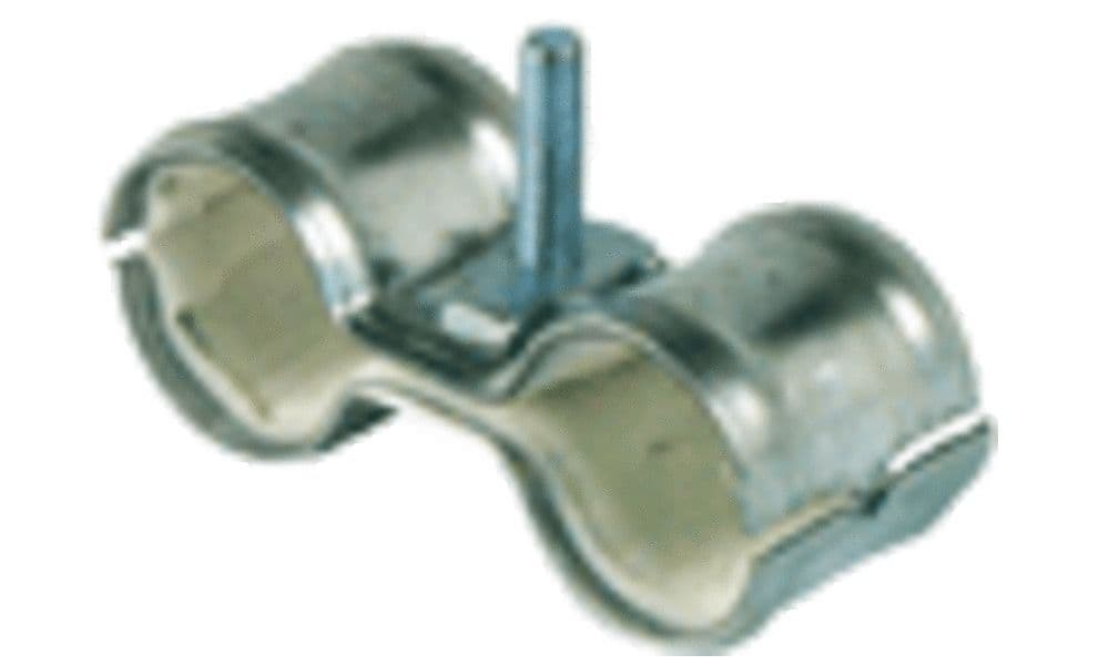 Rofix Support double tube isolé D35-4/4" vue 1