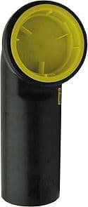 COUDE PE POUR WC SUSPENDU GEBERIT 90MM vue 1