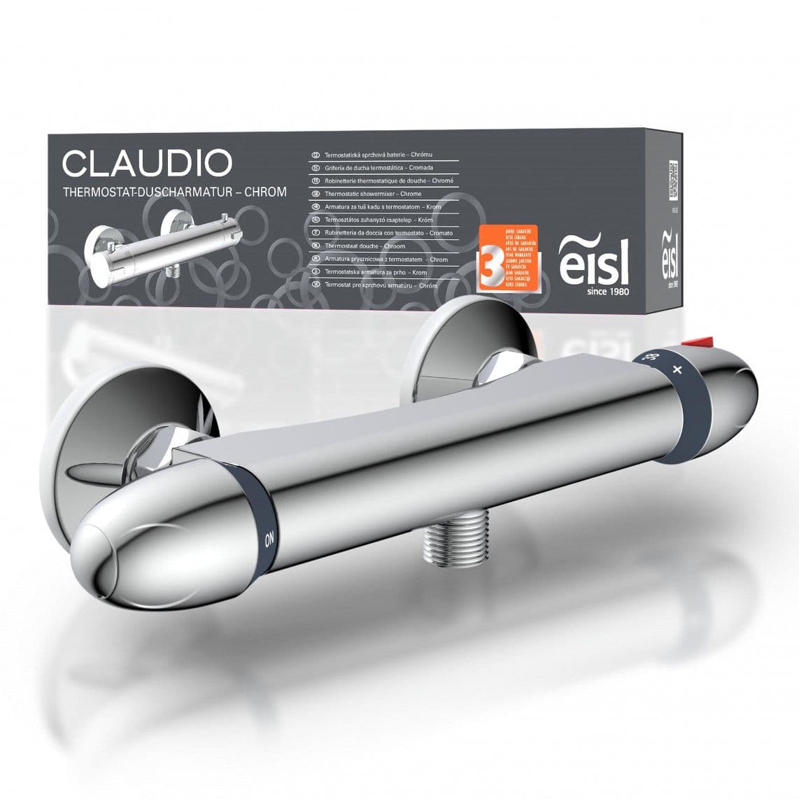 CLT168VCR VITAL Mitigeur thermostatique de douche, chromé vue 1