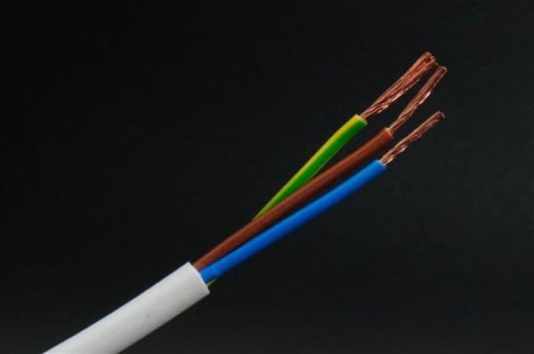 Vtlb 3 G 0.75 Blanc (H03VV-F) en rouleau de 100m vue 1
