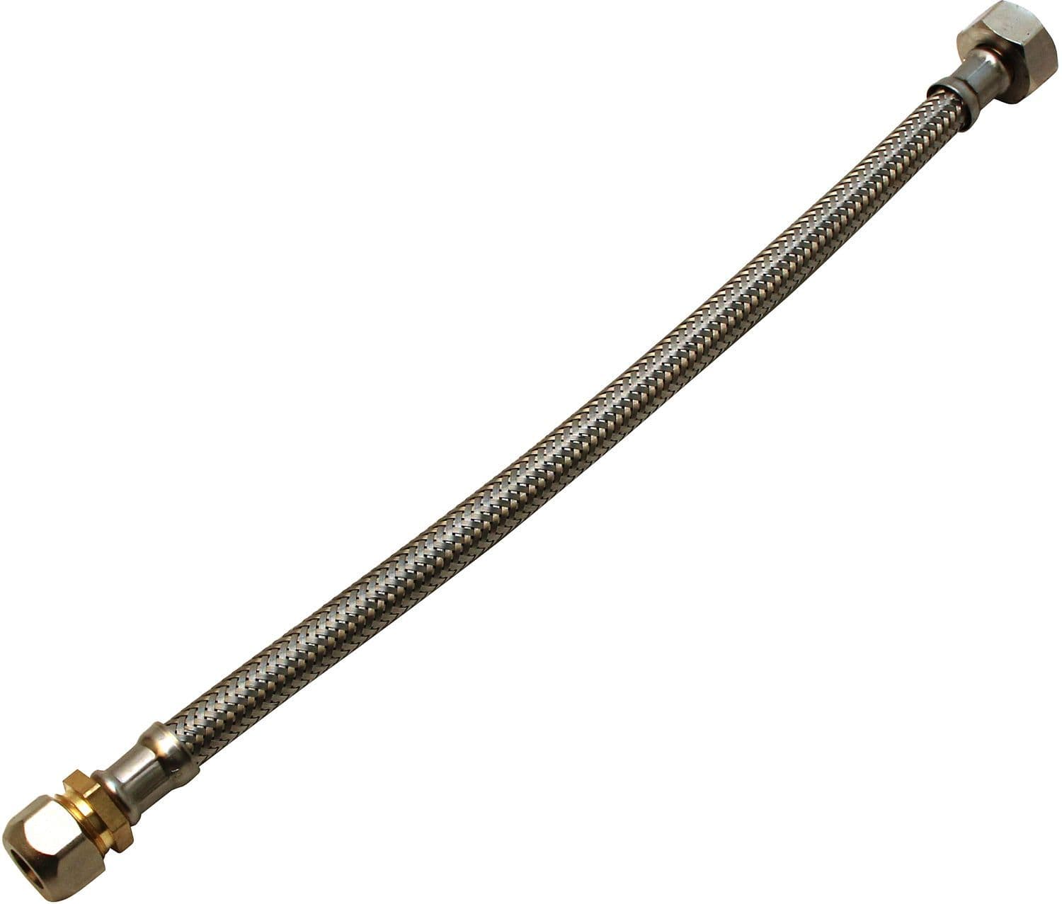FLEXIBLE INOX 20 BI10-1/2"F-10MM COMPR. 30CM vue 1