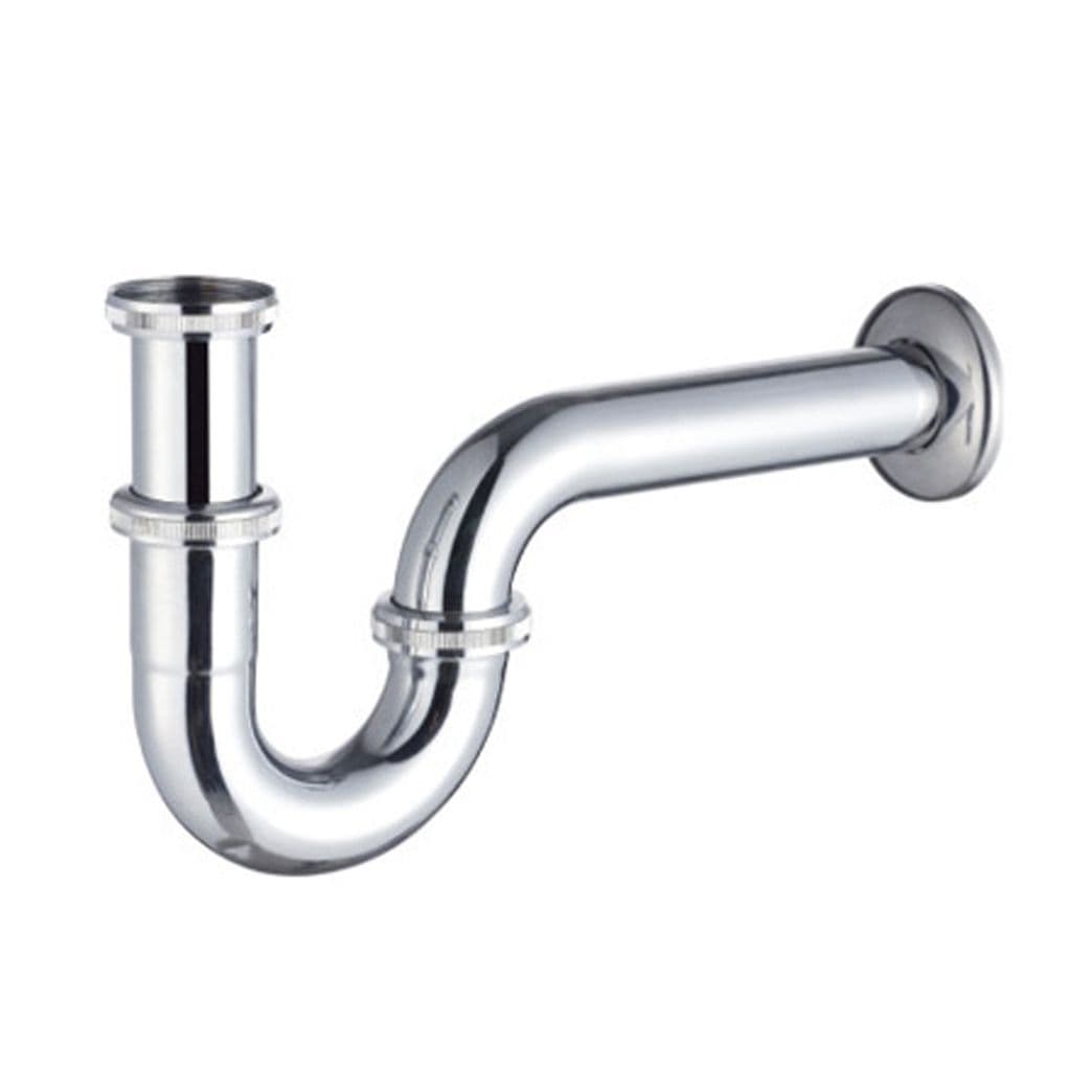ALONI SIPHON TUBE EN LAITON 5/4 (25CM) - CHROME vue 1